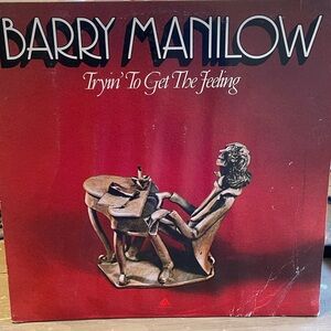 2/$15 Barry Manilow "Tryin To Get The Feeling" vintage, vinyl album